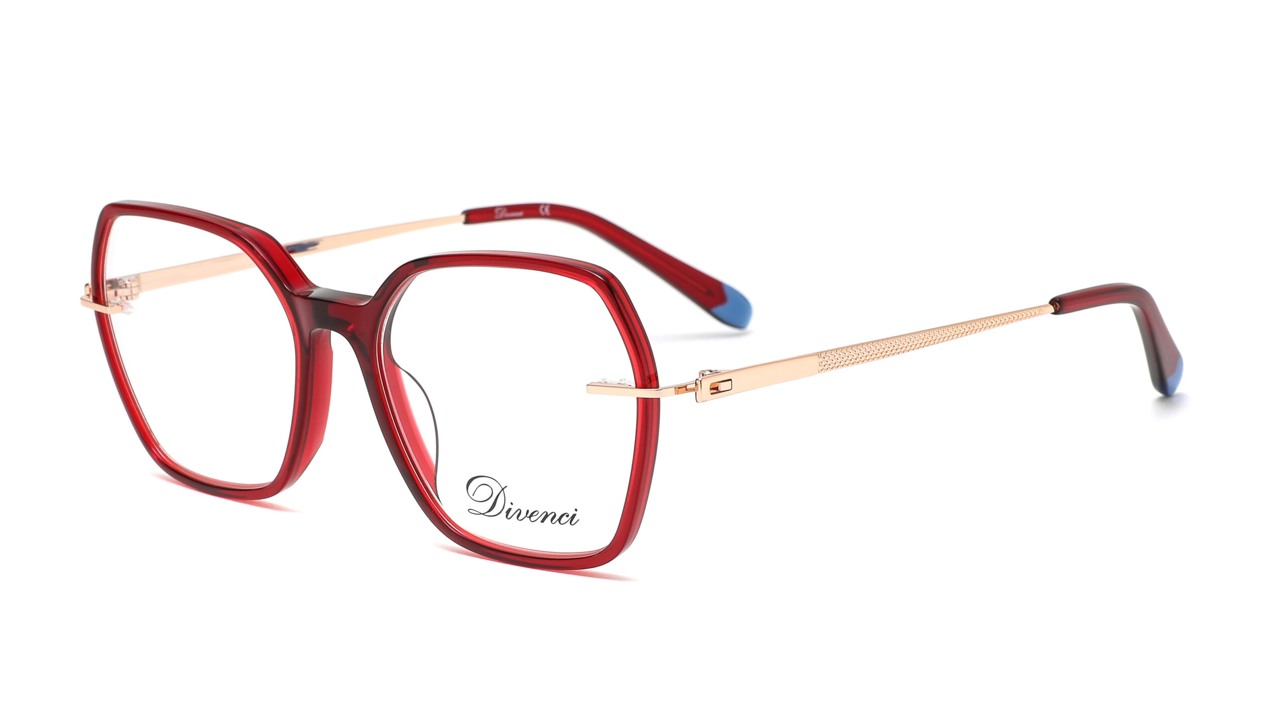 DV0040 C2 Rose Gold Red Blue