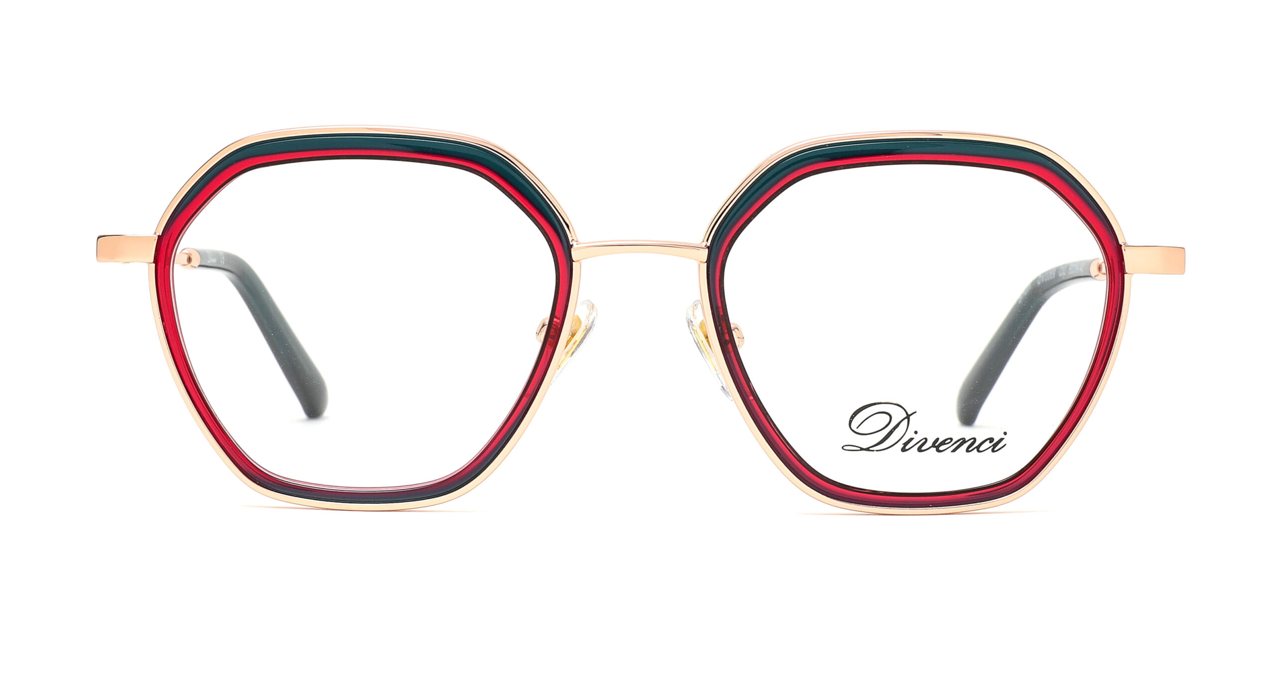 DV0069 C2 Rose Gold Red Green