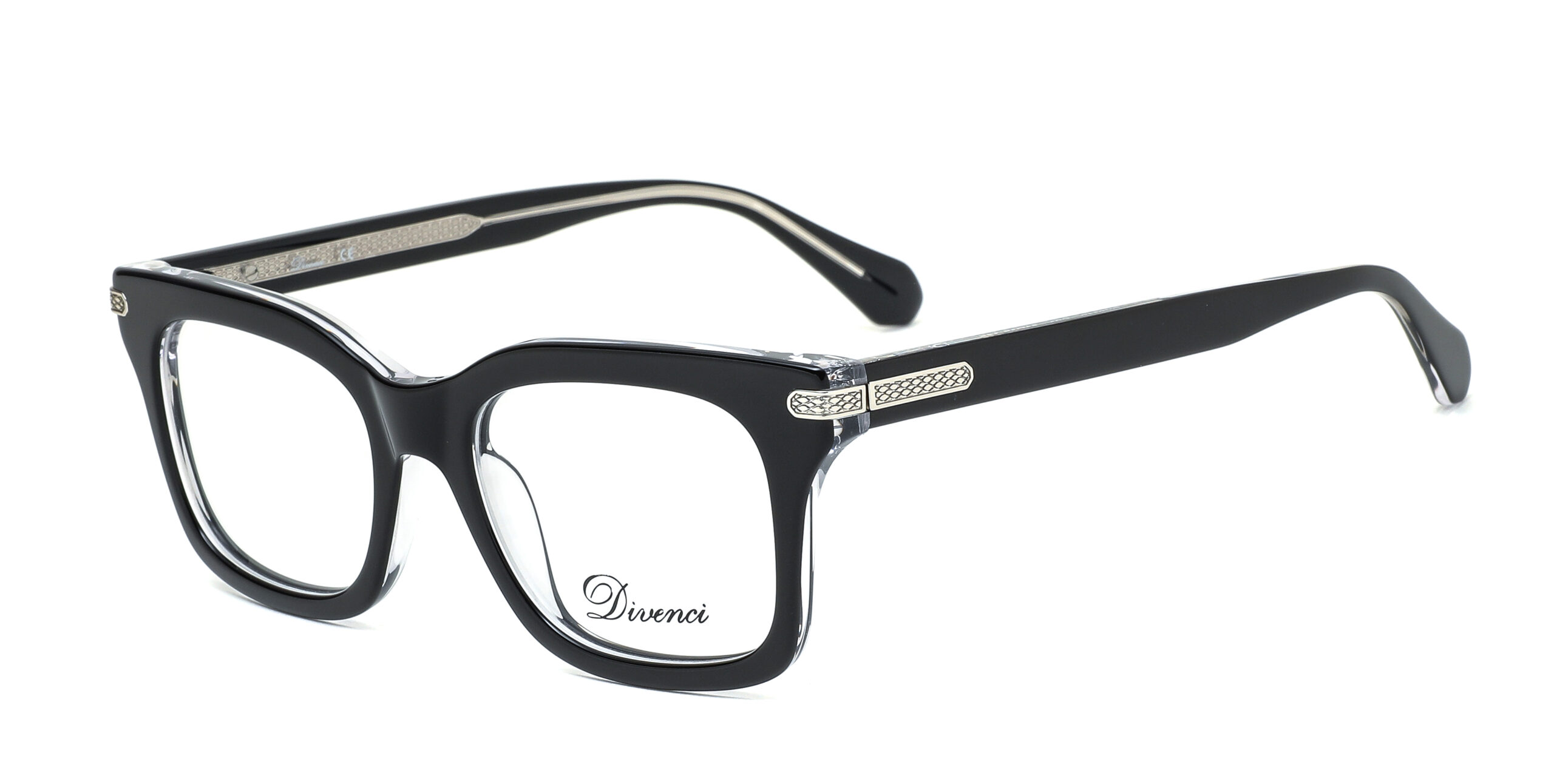 DV0110 C1 Silver Trans Black