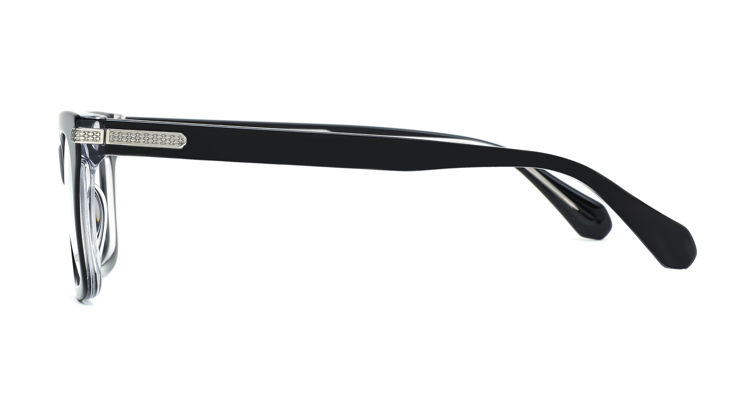 DV0110 C1 Silver Trans Black